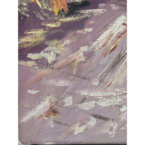 Late 20th Century Colorful Oil on Canvas "Moroccan Souk" by Artist Daghoury - Picture 6 of 12